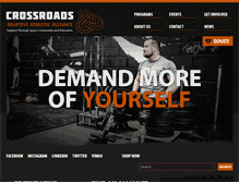 Tablet Screenshot of crossroadsalliance.org